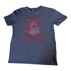 Still Believing Santa Tee Size Large